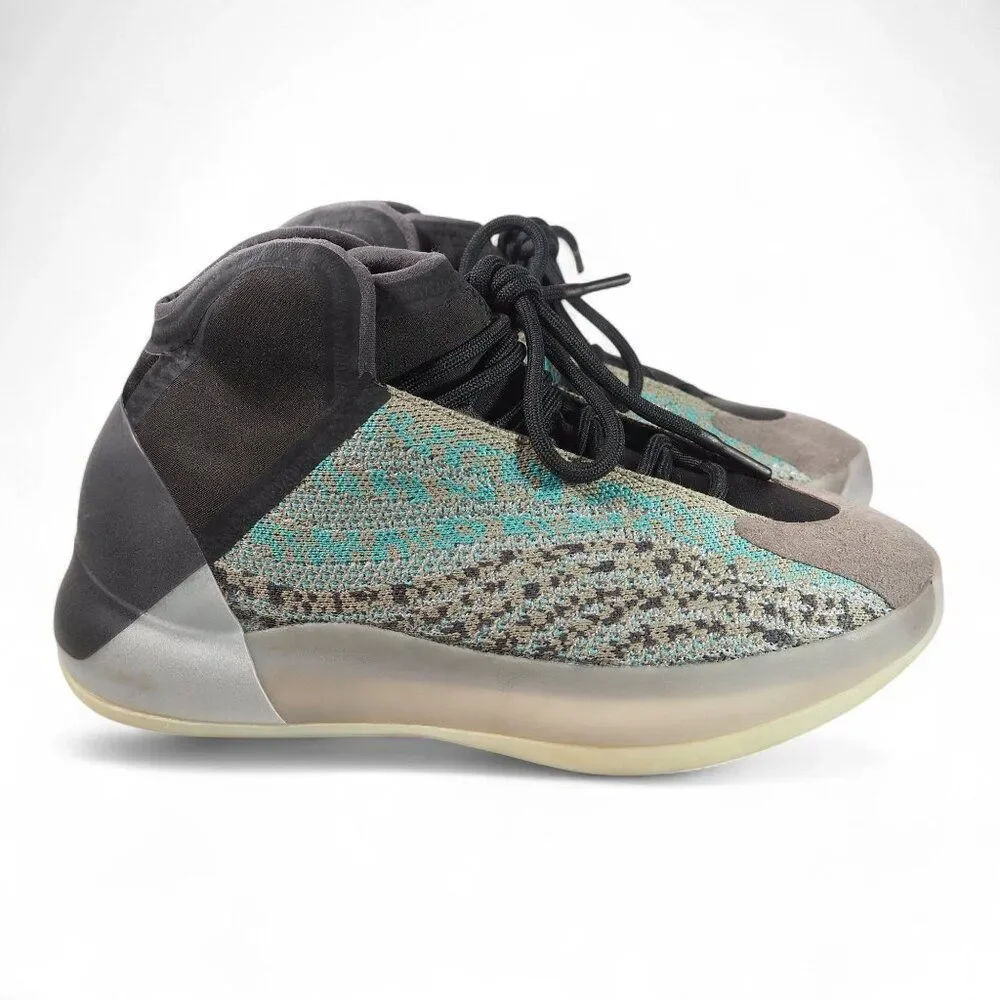 Adidas Yeezy Quantum 'Teal Blue' Lifestyle Sneaker‎ G58864 Youth 6.5 Women's 7.5